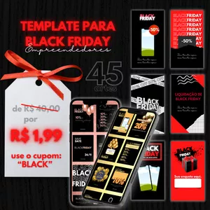 Imagem do curso Templates Para Black Friday