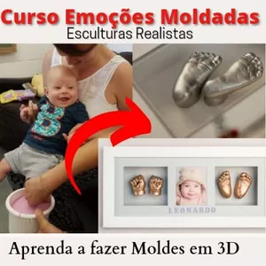 Imagem de Curso Emoções Moldadas - Esculturas Realistas criado por O melhor Curso Online na hotmart