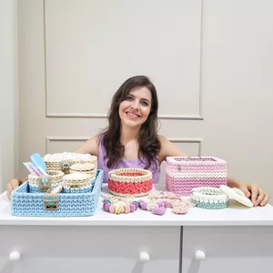 Imagem do curso Curso de Kit Higiene: Crochê de Luxo - VZ Crochê