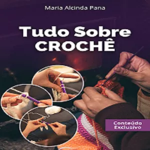 Imagem de capa para o Ebook Tudo Sobre Crochê - Conteúdo Exclusivo