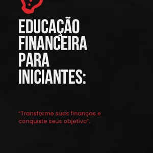 Imagem de capa para o Ebook Educação financeira para iniciantes 