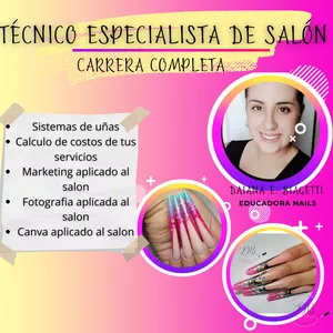 Imagen de portada para Curso online Tecnicatura en uñas de salón