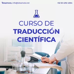 Imagen de portada para Curso online Curso de Traducción Científica - Tekamolo Academy