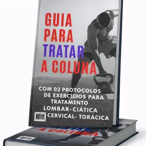 Imagem de capa para o Ebook Dor nas Costas - Como Aliviar e Prevenir - Exercícios e Posturas