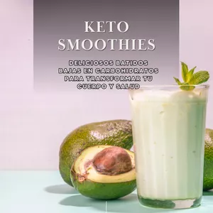 Imagen de portada para Ebook Keto Smoothies: Deliciosos Batidos Bajas en Carbohidratos para Transformar Tu Cuerpo y Salud