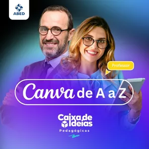 Imagem de capa para o Curso online Canva de A à Z para Professores