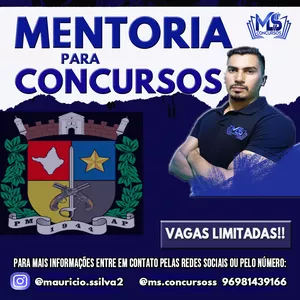 Imagem de capa para o Curso online Mentoria para concursos