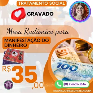 Imagem de capa para o Curso online 💎Desbloqueie suas finanças com a Mesa Radiônica e liberte-se das dívidas 💰| 💙Tratamento social