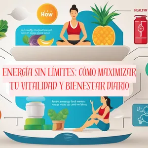 Imagen de portada para Ebook Energía Sin Límites: Cómo Maximizar tu Vitalidad y Bienestar Diario