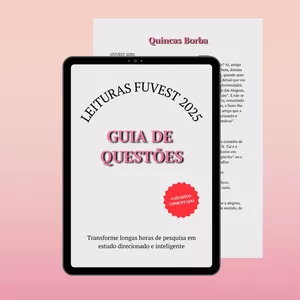 Imagem de capa para o Ebook Guia de Questões - Leituras FUVEST 2025