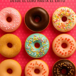 Imagen de portada para Ebook MINI DONAS DESDE EL CERO HASTA EL ÊXITO