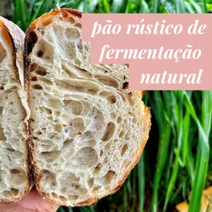 Imagem de capa para o Curso online Pão Rústico de Fermentação Natural