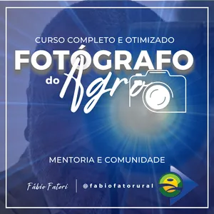 Imagem de capa para o Curso online Profissão Fotógrafo do Agro