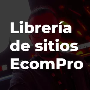 Imagen de portada para Ebook Librería de Sitios EcomPro
