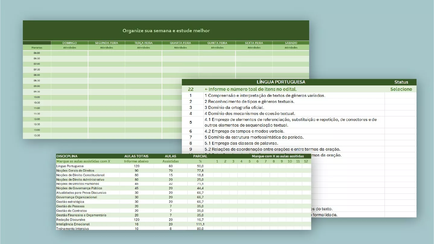 Primeiros Passos para Concursos - Guia Prático de Organização e Estudos — imagem 3