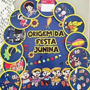 Imagem de capa para o Ebook Origem da festa junina  na luva 