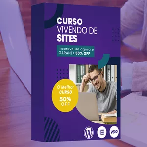 Imagem de capa para o Curso online Vivendo de Sites