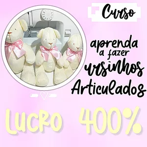 Imagem do curso Curso Kit de Ursos Articulados