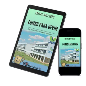 Imagem de capa para o Curso online Combo UFVJM - Concurso edital 071/2023