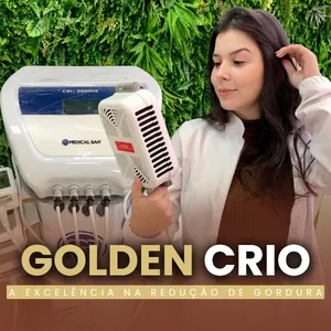 Imagem de capa para o Curso online Golden Crio: A Excelência na Redução de Gordura com Criolipólise.