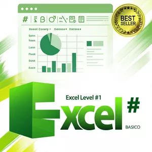 Imagen de portada para Curso online Excel Nivel #1 BASICO