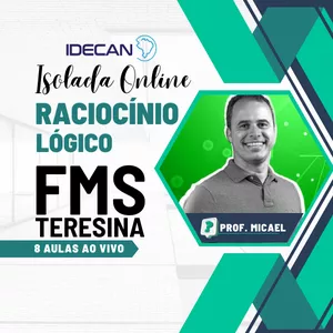 Imagem de capa para o Curso online Raciocínio Lógico | FMS Teresina