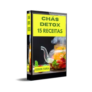 Imagem de capa para o Ebook CHÁS DETOX 15 RECEITAS