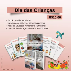 Imagem de capa para o Ebook Dia das Crianças