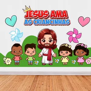 Imagem de capa para o Ebook PAINEL JESUS AMA AS CRIANCINHAS