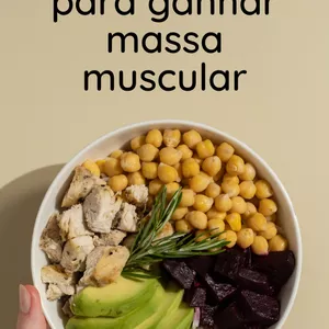 Imagem de capa para o Ebook 40 Receitas Para Ganhar Massa Muscular