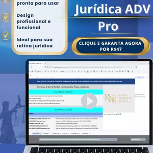 Imagem de capa para o Curso online Planilha Jurídica ADV PRO