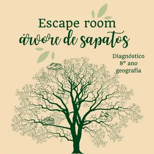 Imagem de capa para o Curso online Escape room a Árvore de sapatos - diagnóstico 8 ano - geografia