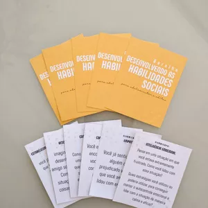 Imagem de capa para o Ebook Baralho Desenvolvimento as Habilidades Sociais para adultos e adolescentes 