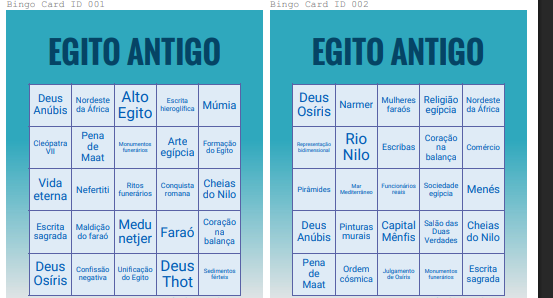 BINGO DIDÁTICO 