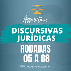 Imagem de capa para o Ebook Discursiva Jurídica - Rodadas 05 a 08