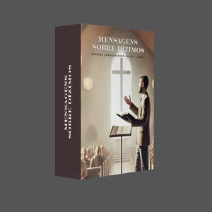 Imagem de capa para o Ebook Mensagens Prontas para Falar Sobre Dízimos