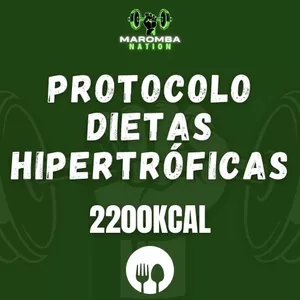Imagem de capa para o Ebook Dietas Completas de 2200kcal 