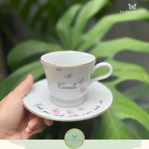 Imagem do curso Curso on-line de pintura em porcelana: Flávia Luci - Personalização e Canetado na  Porcelana