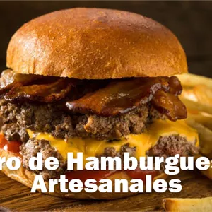 Imagen de portada para Ebook Hamburguesas Artesanales