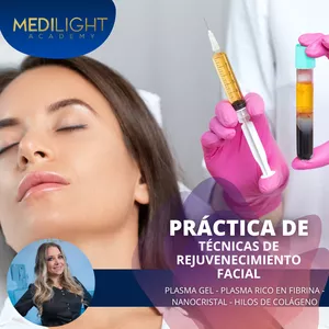Imagen de portada para Curso online PRÁCTICA TÉCNICAS DE REJUVENECIMIENTO FACIAL