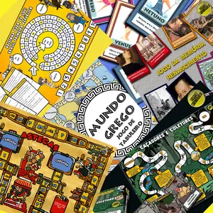Imagem de capa para o Ebook Combo de Jogos do Canal Curta História (6 jogos em pdf para imprimir)