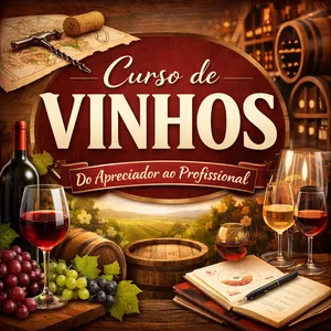 Imagem do curso Curso de Vinho - De apreciador para Profissional 