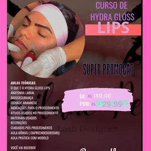 Imagem de capa para o Curso online Curso de Hydra Gloss Lips