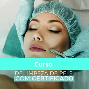 Imagem de capa para o Ebook Curso Básico de Limpeza de Pele
