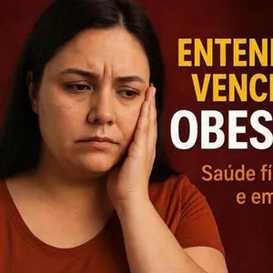 Imagem de capa para o Ebook Obesidade você pode vencer. 