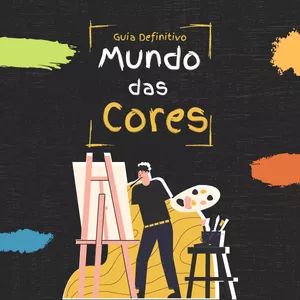 Imagem de capa para o Ebook Mundo das Cores