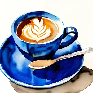 Imagen de portada para Curso online Cafe en acuarela