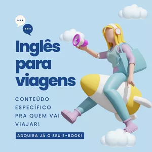 Imagem de capa para o Ebook Inglês para Viagem