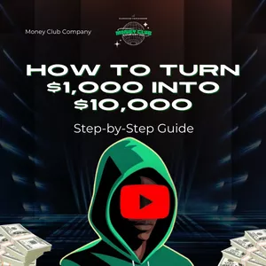 Cover image for Ebook How to Turn $1,000 into $10,000: A Step-by-Step Guide