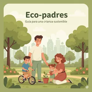 Imagen de portada para Ebook "ECO-PADRES, una guia para una crianza sostenible sin complicaciones.